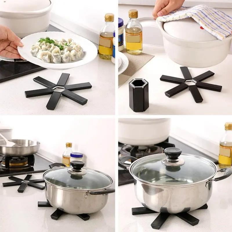 Creative Foldable High Temperature Heat Insulation Pad Non-slip Insulation Placemat Dining Table Bowl And Bowl Mat
Creative Foldable High Temperature Heat Insulation Pad Non-slip Insulation Placemat Dining Table Bowl And Bowl Mat