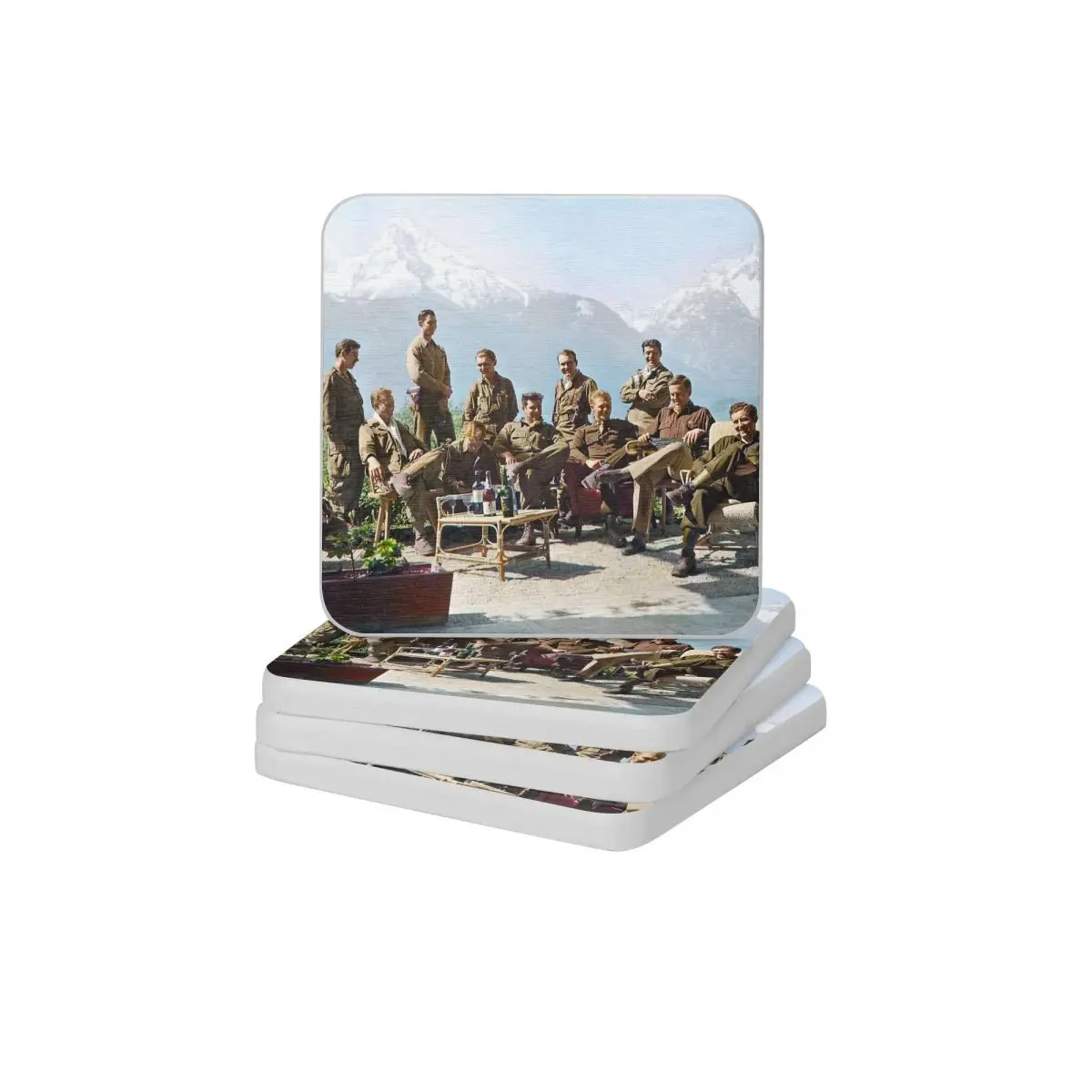 Dick Winters And His Easy Company Diatomite Square Round Coaster Water Absorption Cup Bonsai Mat Soap Toothbrush Pad 10x10cm 
Dick Winters And His Easy Company Diatomite Square Round Coaster Water Absorption Cup Bonsai Mat Soap Toothbrush Pad 10x10cm