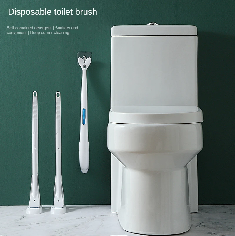 Toilet Brush Disposable Toilet Brush With Cleansing Agent Lazy Toilet Cleaning Tool Liquid Household Wc Accessories Brush
Toilet Brush Disposable Toilet Brush With Cleansing Agent Lazy Toilet Cleaning Tool Liquid Household Wc Accessories Brush