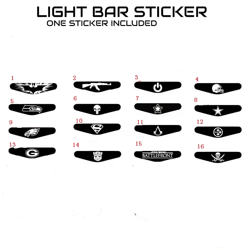 One Piece LED Light Bar Sticker for PS4 Controller for DualShock 4 Controller Game Accessories
One Piece LED Light Bar Sticker for PS4 Controller for DualShock 4 Controller Game Accessories