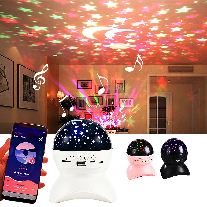 Portable Wireless Bluetooth-compatible Speaker Led Starry Sky Projection Light Music Box Support TF Card U Disk For Decor Gift
Portable Wireless Bluetooth-compatible Speaker Led Starry Sky Projection Light Music Box Support TF Card U Disk For Decor Gift