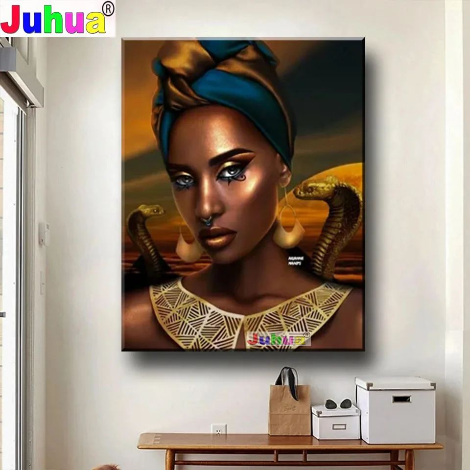 5D DIY Diamond embroidery"African Cobra" Wall Art Picture Diamond Painting Full Square/Round Drill Mosaic Portrait, 
5D DIY Diamond embroidery"African Cobra" Wall Art Picture Diamond Painting Full Square/Round Drill Mosaic Portrait,