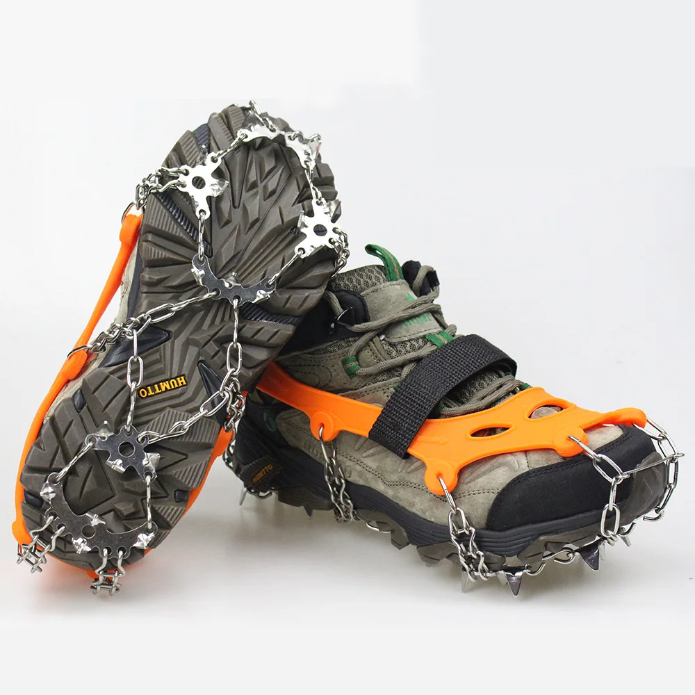 19 tooth outdoor non-slip climbing crampon stainless steel non-slip shoe cover for snow and ice floor
19 tooth outdoor non-slip climbing crampon stainless steel non-slip shoe cover for snow and ice floor