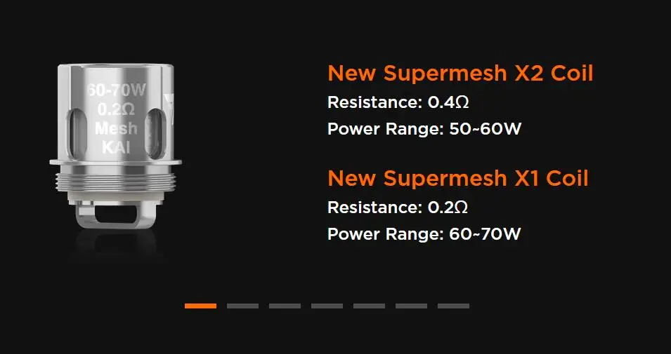 100% Оригинальный Geekvape Super Mesh Ом и X2 Ом, совместим с резервуаром Cerberus Aegis Mini 80 Вт
100% Оригинальный Geekvape Super Mesh Ом и X2 Ом, совместим с резервуаром Cerberus Aegis Mini 80 Вт