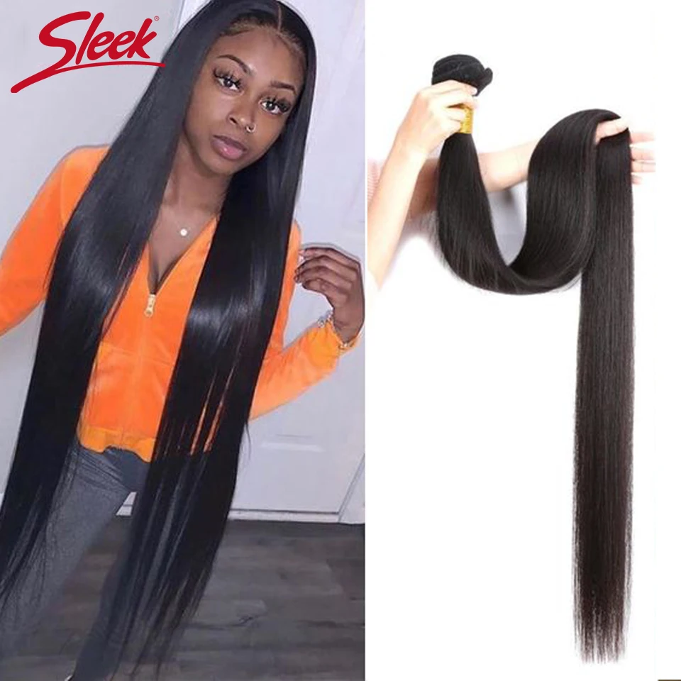 Sleek Straight Brazilian Hair Weave Bundles Deal Human Hair Extension Vendors 30 32 34 36 Inches Remy 1/3/4 Human Hair Bundles
Sleek Straight Brazilian Hair Weave Bundles Deal Human Hair Extension Vendors 30 32 34 36 Inches Remy 1/3/4 Human Hair Bundles