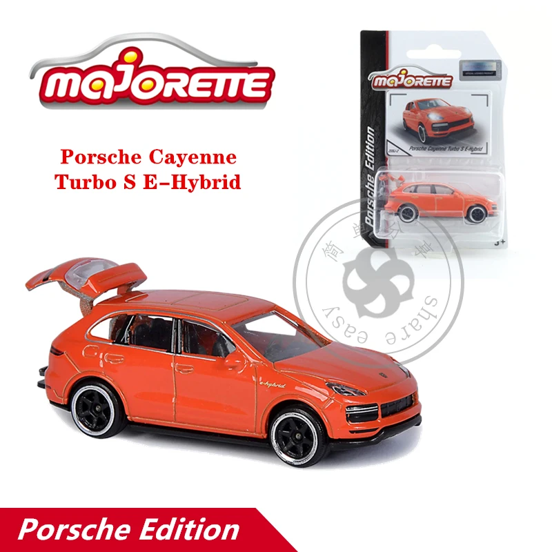 Majorette 1/64 Ограниченная серия автомобилей Porsche Cayenne Turbo S E-Hybrid популярные детские игрушки Моторные Машины литые под давлением металлические мо...
Majorette 1/64 Ограниченная серия автомобилей Porsche Cayenne Turbo S E-Hybrid популярные детские игрушки Моторные Машины литые под давлением металлические мо...