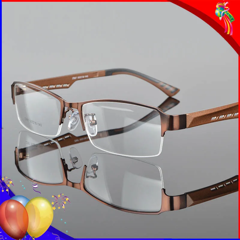 Optical Eyewear Frame Classic Semi Rimless Eyeglasses Rectangular Prescription Spectacle Frame Women Men Metal Myopia Eyewear Fr
Optical Eyewear Frame Classic Semi Rimless Eyeglasses Rectangular Prescription Spectacle Frame Women Men Metal Myopia Eyewear Fr