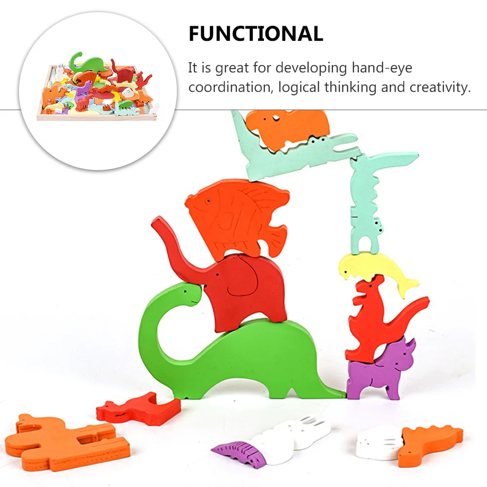 Wooden Building Block Colored Creative Educational Funny Stacking Game
Wooden Building Block Colored Creative Educational Funny Stacking Game