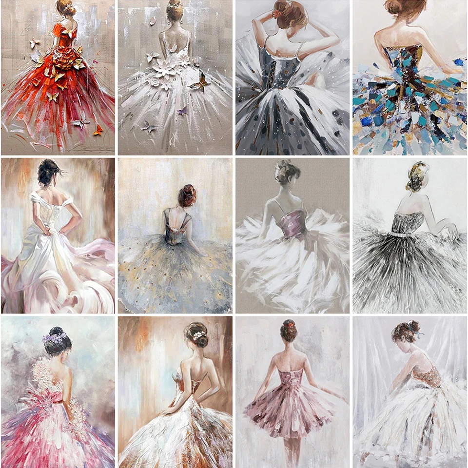 5D DIY Diamond Painting Ballet Woman Cross Stitch Kit Full Drill Square Embroidery Portrait Mosaic Art Picture Home Decor Gift
5D DIY Diamond Painting Ballet Woman Cross Stitch Kit Full Drill Square Embroidery Portrait Mosaic Art Picture Home Decor Gift