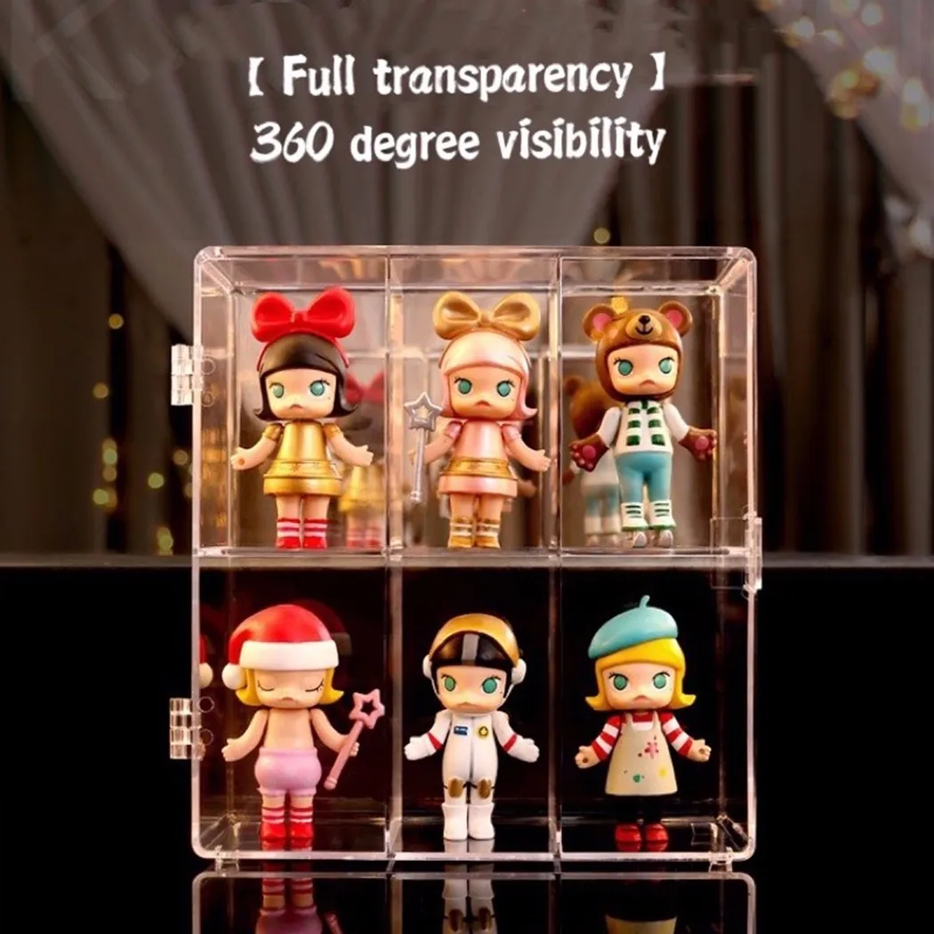 6 Grid Transparent Display Box Blind Box Storage Display Rack Dustproof Acrylic Figure Toy Model Display Shelf Storage Rack
6 Grid Transparent Display Box Blind Box Storage Display Rack Dustproof Acrylic Figure Toy Model Display Shelf Storage Rack