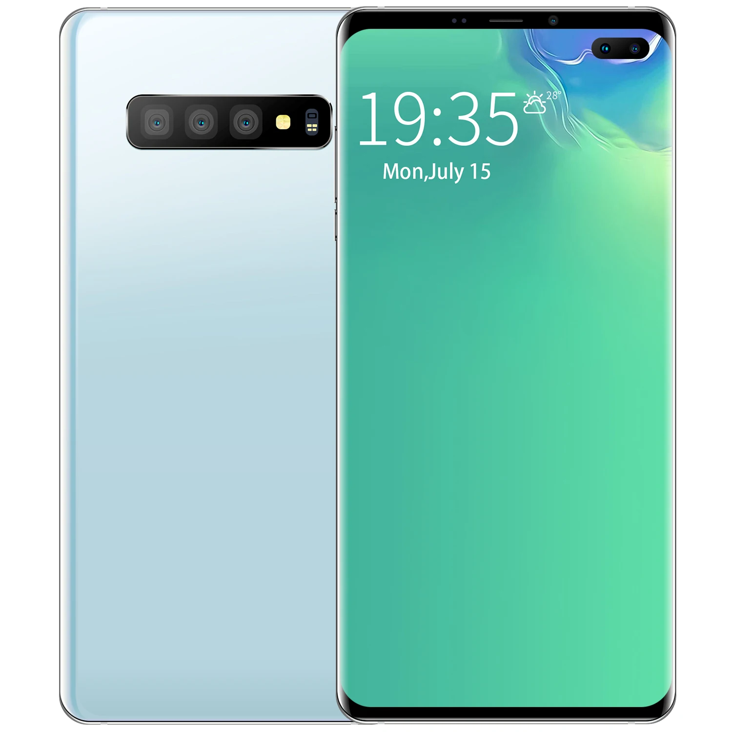 S10 + 6.5Inch Global Version Smartphone 8GB+512GB Android10 Deca Core 4G 5G 4800mah 16MP+24MP MTK6899 Teléfonos Celulares
S10 + 6.5Inch Global Version Smartphone 8GB+512GB Android10 Deca Core 4G 5G 4800mah 16MP+24MP MTK6899 Teléfonos Celulares