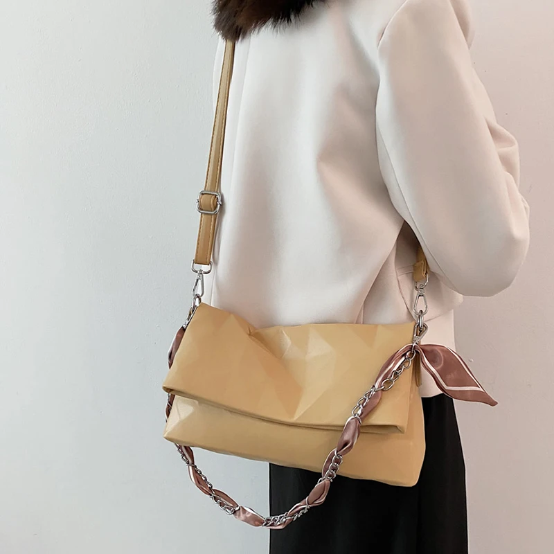 Casual Women Pu Leather Shoulder Bag High Quality Ladies Chain Crossbody Bags for Women Designer Female Handbags Messenger Bag
Casual Women Pu Leather Shoulder Bag High Quality Ladies Chain Crossbody Bags for Women Designer Female Handbags Messenger Bag