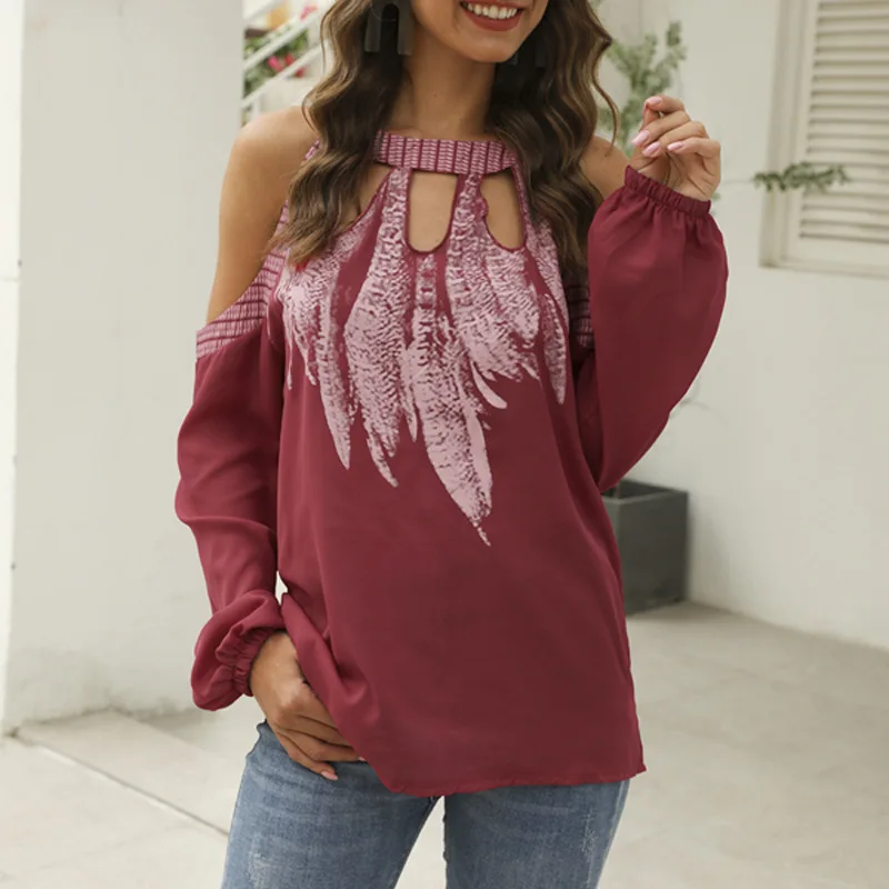 Модная Повседневная Блузка с принтом, рубашка, сексуальные женские топы и блузки в стиле Харадзюку, Женский Топ
Модная Повседневная Блузка с принтом, рубашка, сексуальные женские топы и блузки в стиле Харадзюку, Женский Топ