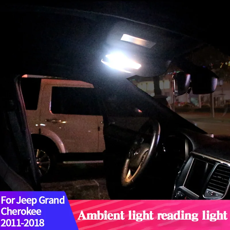Ambient Light Reading Light For Jeep Grand Cherokee 2011-2018 LED High Temperature Resistance Decorative Accessories
Ambient Light Reading Light For Jeep Grand Cherokee 2011-2018 LED High Temperature Resistance Decorative Accessories