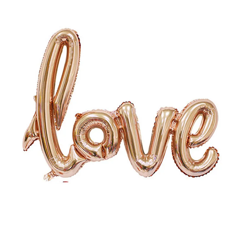 Baby Shower Ligatures LOVE Letter Foil Balloon Wedding Valentine Anniversary Birthday Party Decor Champagne Photo Booth Prop,Q
Baby Shower Ligatures LOVE Letter Foil Balloon Wedding Valentine Anniversary Birthday Party Decor Champagne Photo Booth Prop,Q