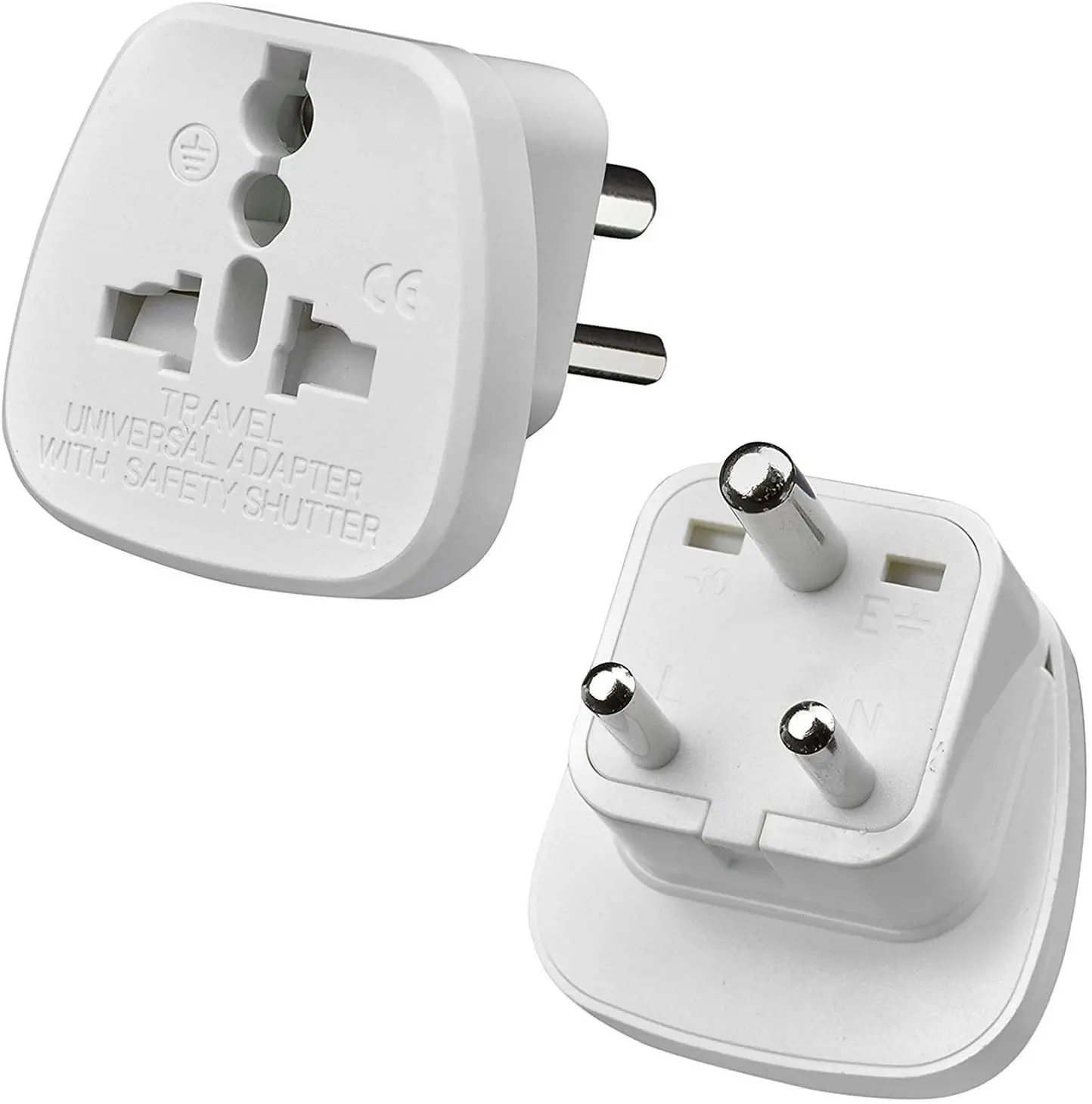 EU Plug Adapter Universal Indian 2 In 1 EU UK AU To US Travel Adapter Plug Canada Thailand Electric Power Charger Convert Plug
EU Plug Adapter Universal Indian 2 In 1 EU UK AU To US Travel Adapter Plug Canada Thailand Electric Power Charger Convert Plug