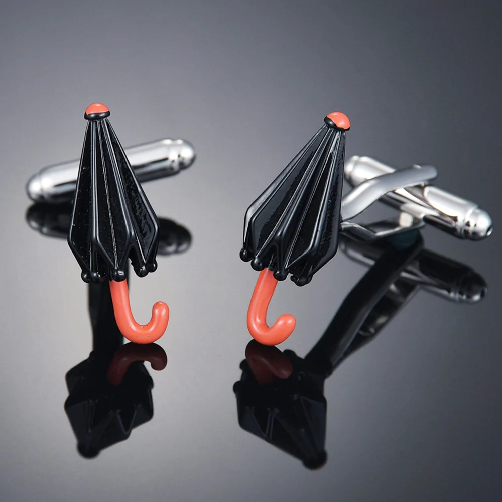 1 пара, мужские запонки в форме зонтика
1 пара, мужские запонки в форме зонтика