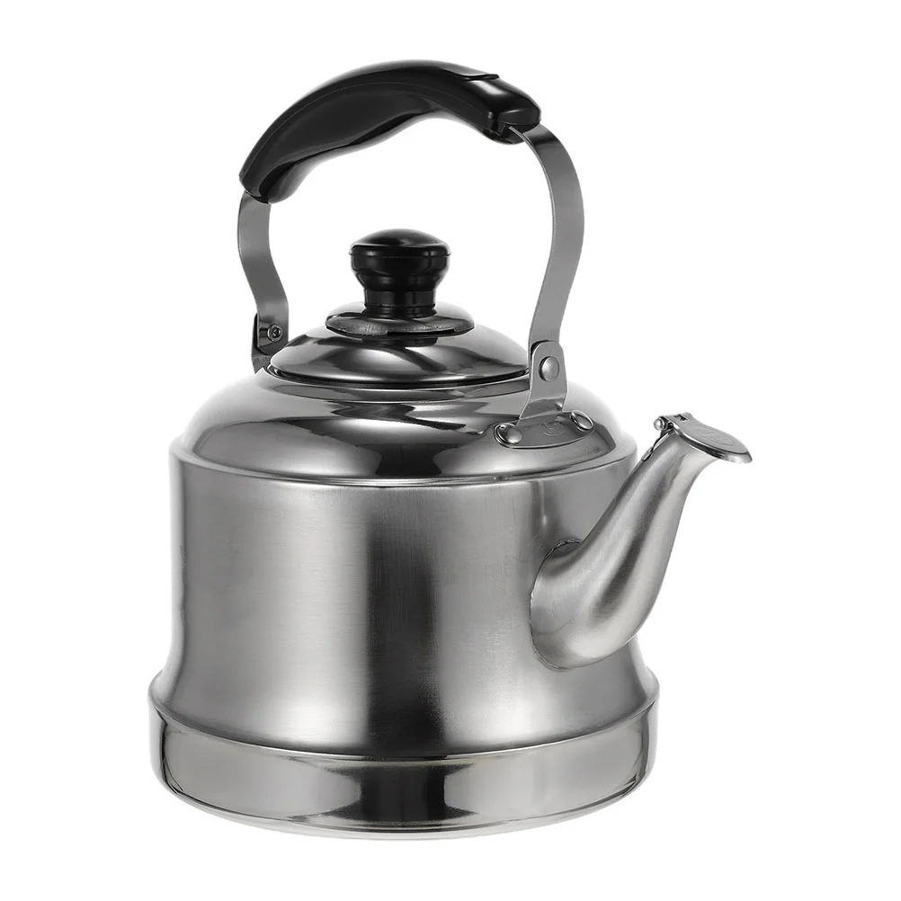 1Pc Durable Stainless Steel Kettle Practical Home Whistling Kettle with Handle
1Pc Durable Stainless Steel Kettle Practical Home Whistling Kettle with Handle