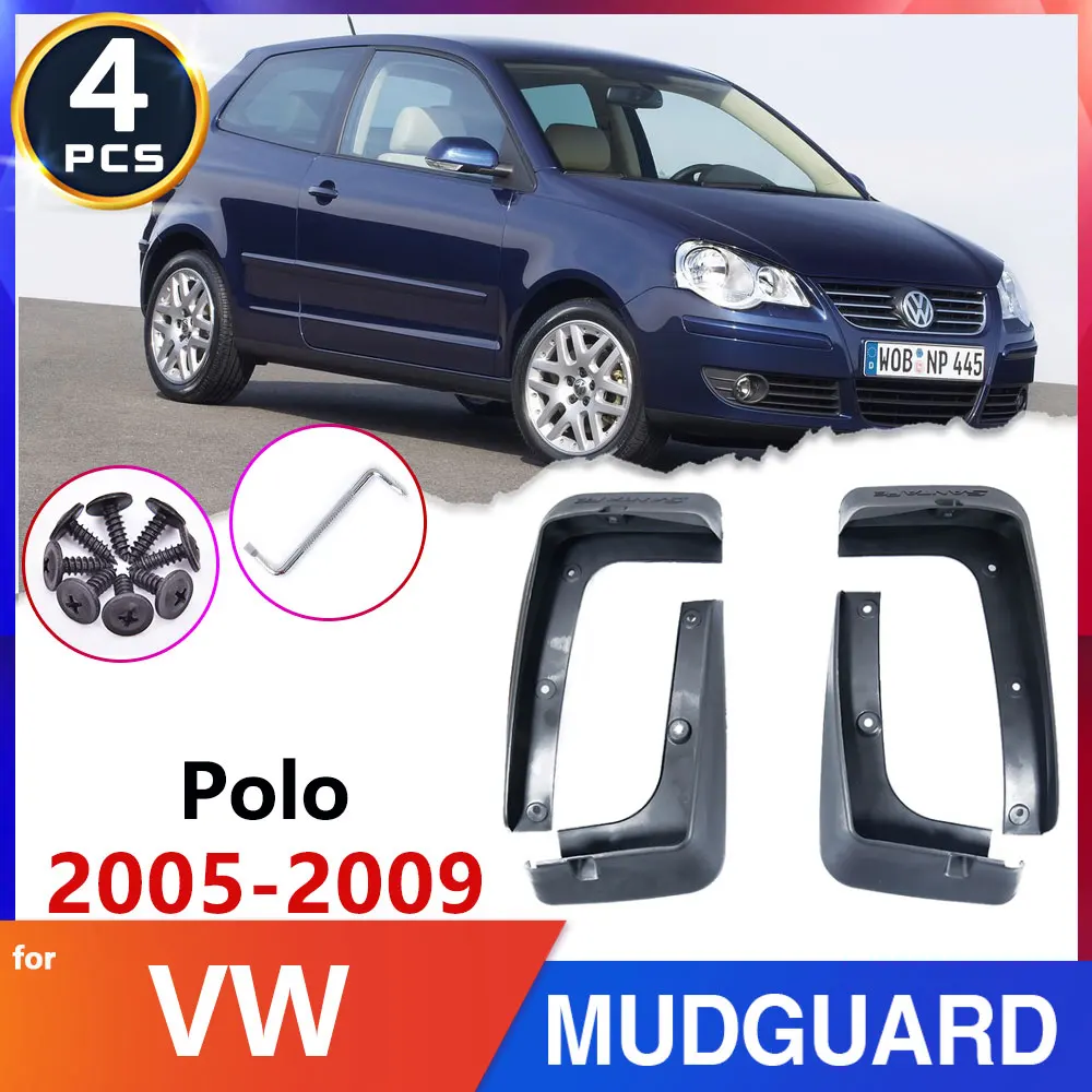 Car Front Rear Tire Fender Mud Flap for Volkswagen VW Polo Mk4 9N3 2005~2009Car Mudflaps Splash Guards Car Accessories Stickers
Car Front Rear Tire Fender Mud Flap for Volkswagen VW Polo Mk4 9N3 2005~2009Car Mudflaps Splash Guards Car Accessories Stickers
