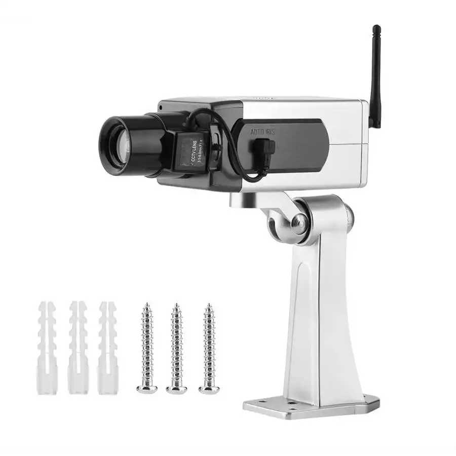 Bullet Dummy Fake Surveillance Security Camera Auto Movement Dummy Camera for Indoor & Outdoor camara de seguridad
Bullet Dummy Fake Surveillance Security Camera Auto Movement Dummy Camera for Indoor & Outdoor camara de seguridad