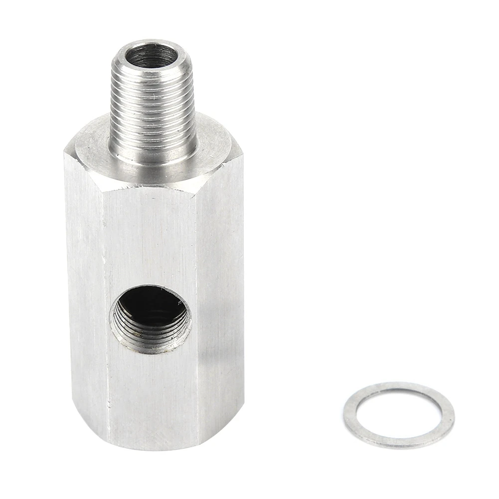 1/8" BSPT Oil Pressure Sensor Tee Gasket to NPT Adapter Turbo Supply Feed Line Gauge Adapter Tee
1/8" BSPT Oil Pressure Sensor Tee Gasket to NPT Adapter Turbo Supply Feed Line Gauge Adapter Tee