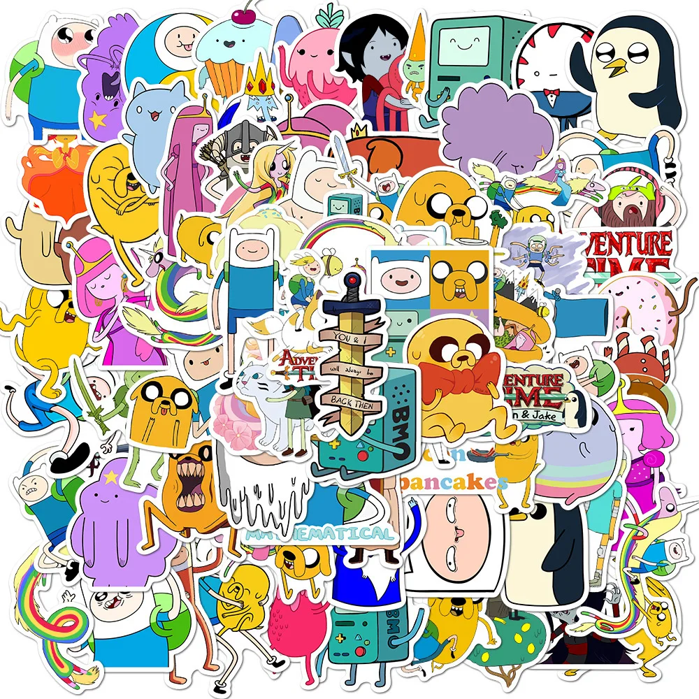 10/30/50/100PCS Cute Animation Adventure Time Graffiti Stickers Cartoon Decals Kids Toy Luggage Laptop Phone Guitar Car Sticker 
10/30/50/100PCS Cute Animation Adventure Time Graffiti Stickers Cartoon Decals Kids Toy Luggage Laptop Phone Guitar Car Sticker