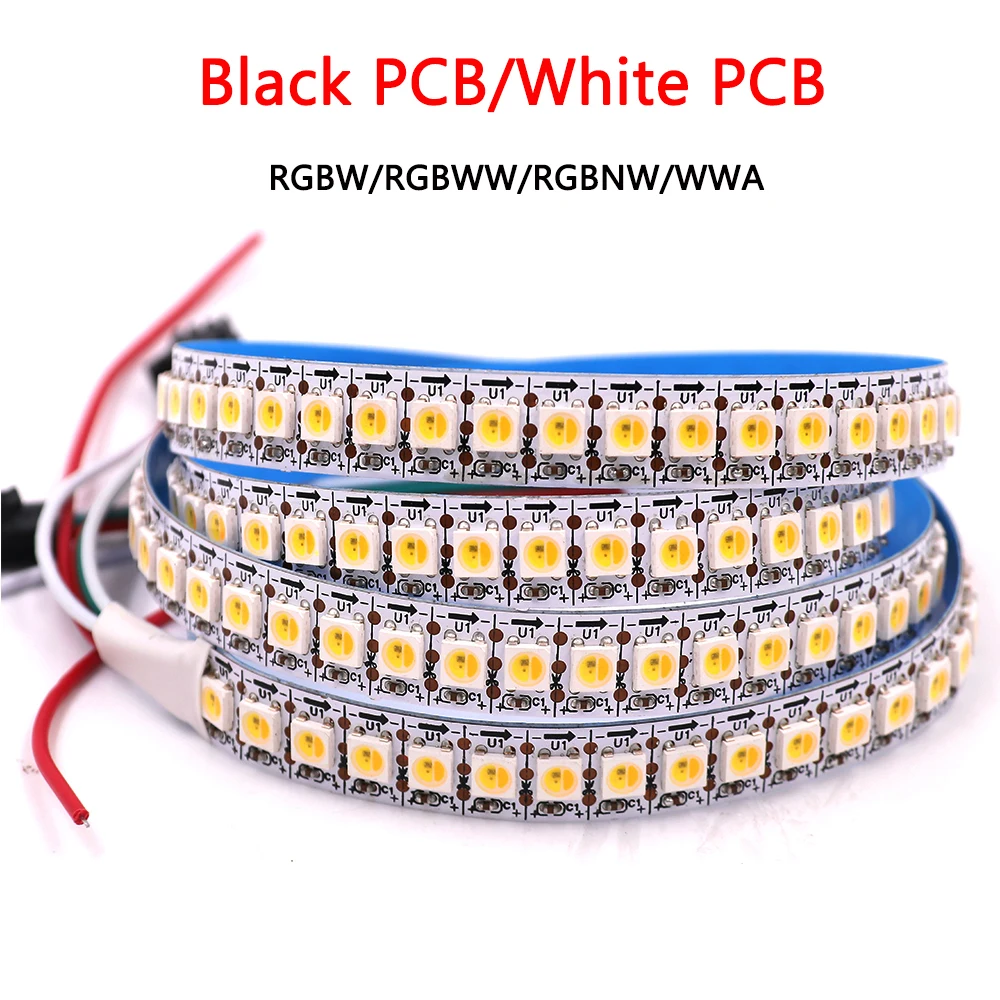 5V SK6812 RGBW RGBWW LED Strip Light 5050 30/60/144 LEDs/M Full Color Pixel Lights Waterproof RGB LED Strip Flexible 1m 2m 5m
5V SK6812 RGBW RGBWW LED Strip Light 5050 30/60/144 LEDs/M Full Color Pixel Lights Waterproof RGB LED Strip Flexible 1m 2m 5m