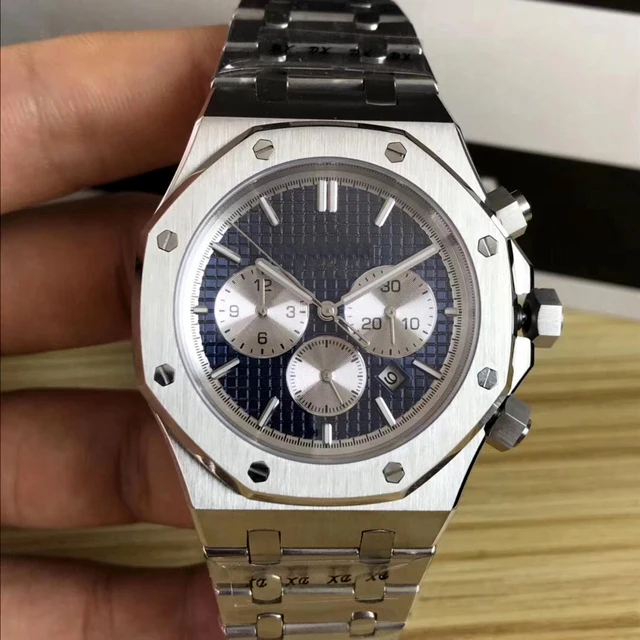 Classic New Automatic Mechanical Men Watch Sapphire Glass Silver Limited Sport Black Blue Grey White Fashion Watches
Classic New Automatic Mechanical Men Watch Sapphire Glass Silver Limited Sport Black Blue Grey White Fashion Watches