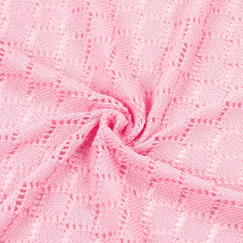 Knitted Hollow Soft Baby Blankets Newborn Bebes Swaddle Wrap Infant Kids Stroller Basket Bed Blankets Sleeping Covers
Knitted Hollow Soft Baby Blankets Newborn Bebes Swaddle Wrap Infant Kids Stroller Basket Bed Blankets Sleeping Covers