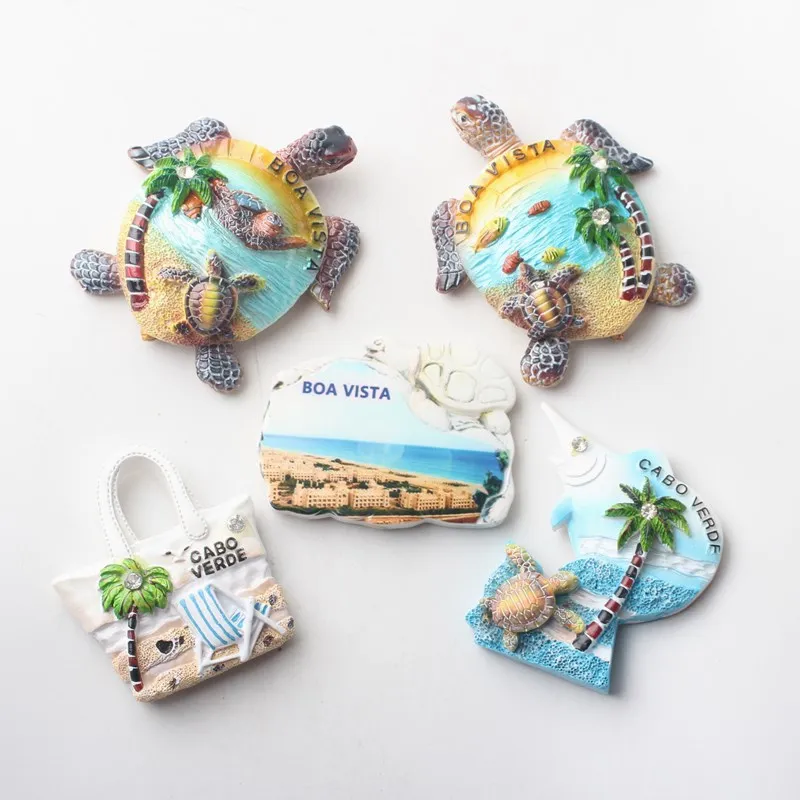 3D Fridge Magnets for Cape verde Travel boa vista beach turtle Souvenir Refrigerator Magnetic Sticker Craft Home Decor
3D Fridge Magnets for Cape verde Travel boa vista beach turtle Souvenir Refrigerator Magnetic Sticker Craft Home Decor