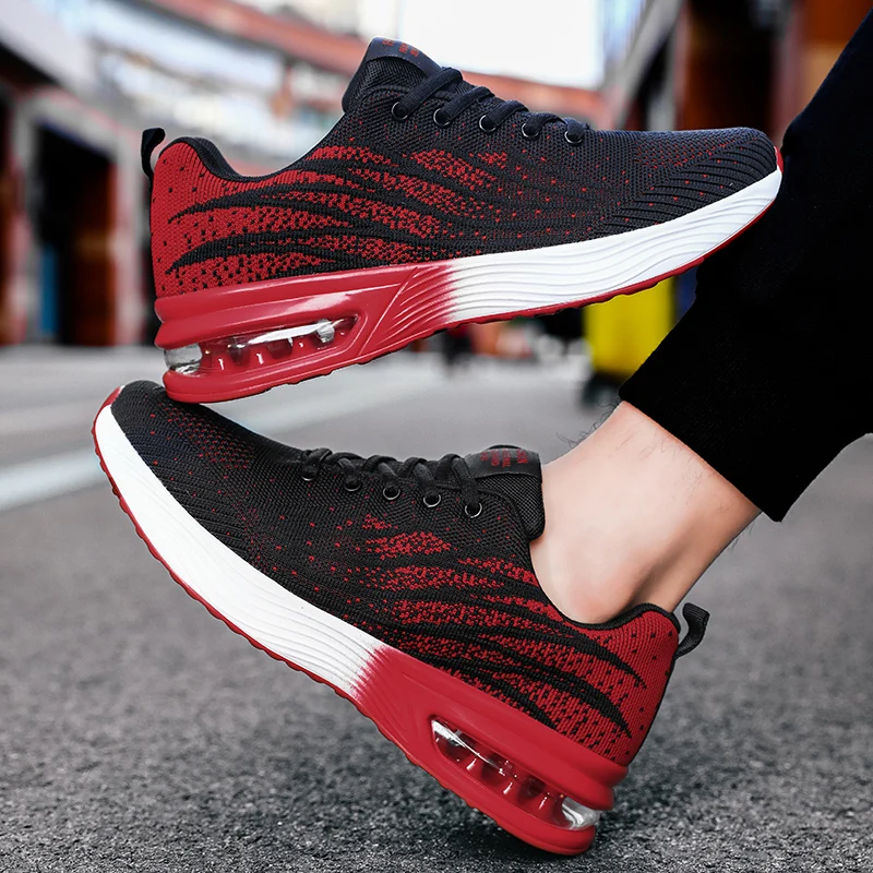 Light Running Shoes Air Insole Breathable Mens Sports Shoes Comfortable Wear-resistant Non-slip Casual Men's Jogging Sneakers
Light Running Shoes Air Insole Breathable Mens Sports Shoes Comfortable Wear-resistant Non-slip Casual Men's Jogging Sneakers