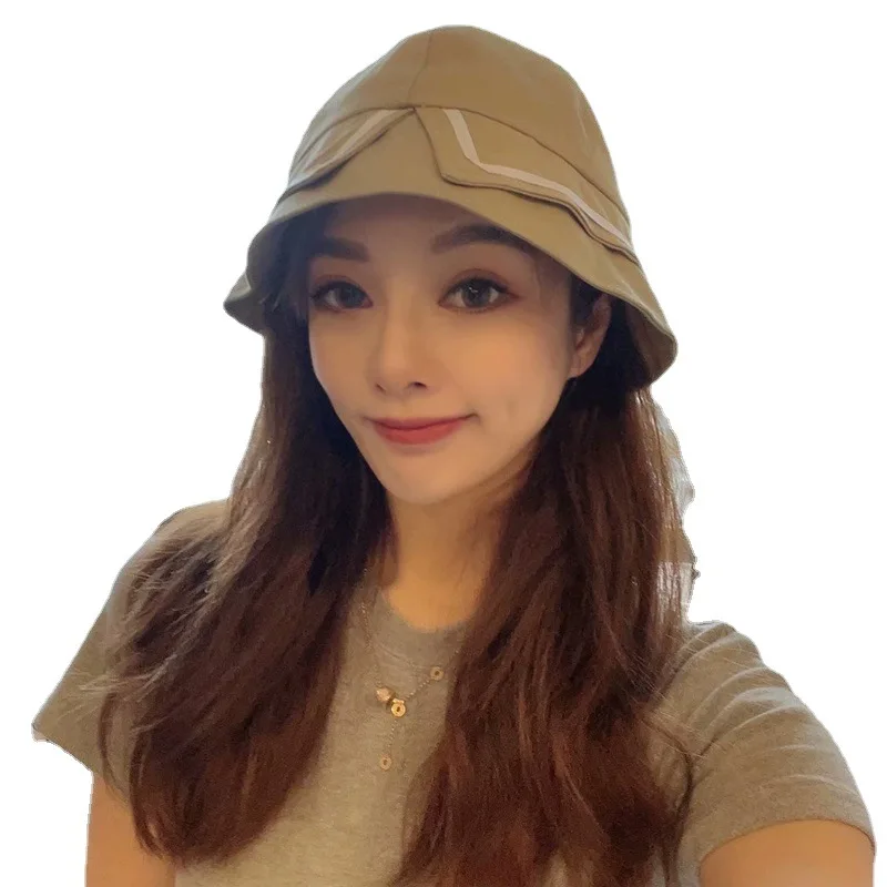 INS Sun Hats Women Summer Stitching Bucket Hat Female Pure Color Panama Fedoras Outdoor Fisherman Hat Visor Basin Caps
INS Sun Hats Women Summer Stitching Bucket Hat Female Pure Color Panama Fedoras Outdoor Fisherman Hat Visor Basin Caps