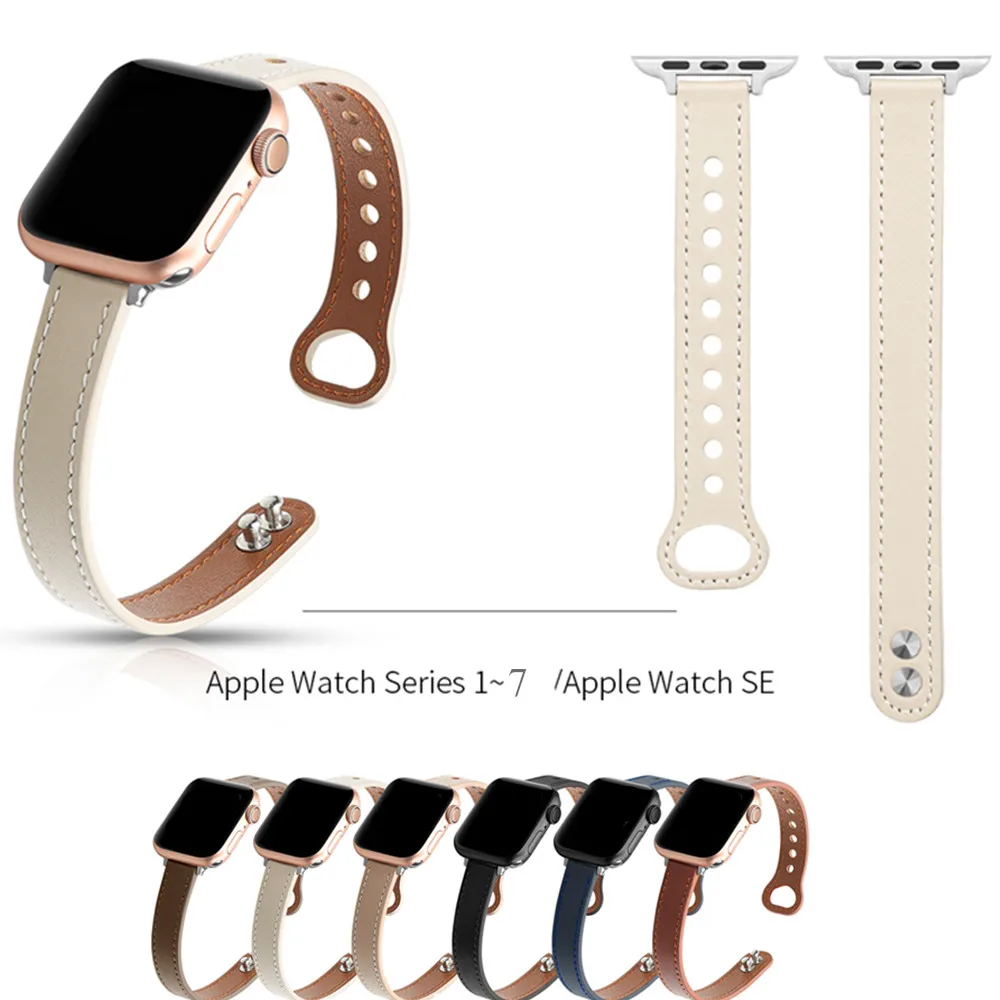 Ремешок из натуральной коровьей кожи для Apple Watch Band 40 мм 44 мм 38 мм 42 мм, кожаный браслет для iWatch series 7 6 5 4 3 SE, браслет
Ремешок из натуральной коровьей кожи для Apple Watch Band 40 мм 44 мм 38 мм 42 мм, кожаный браслет для iWatch series 7 6 5 4 3 SE, браслет