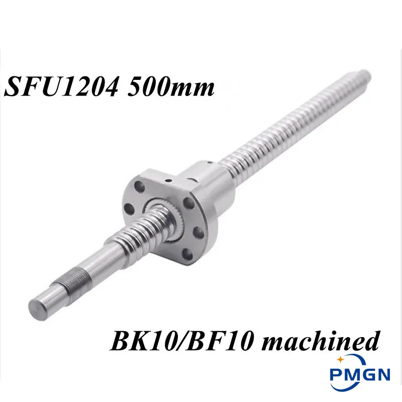 Hot Mechined 12mm 1204 Ball Screw Rolled C7 Ballscrew SFU1204 500mm with one 1204 Flange Single Ball Nut for CNC Parts
Hot Mechined 12mm 1204 Ball Screw Rolled C7 Ballscrew SFU1204 500mm with one 1204 Flange Single Ball Nut for CNC Parts