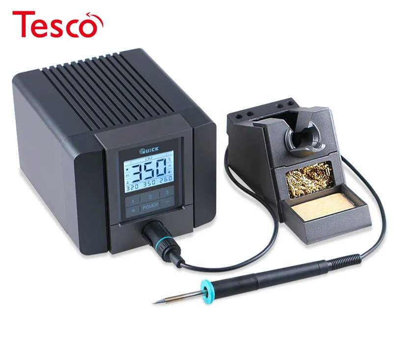 Newest 220V 120W QUICK TS1200A intelligent touch lead-free soldering station electric iron anti-static
Newest 220V 120W QUICK TS1200A intelligent touch lead-free soldering station electric iron anti-static