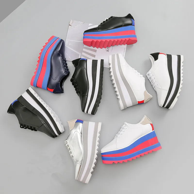MStacchi Women Platform Shoes Genuine Leather Chunky Sneakers Casual Shoes High Heels Sneakers Ladies Sexy Wedge Increased Shoes
MStacchi Women Platform Shoes Genuine Leather Chunky Sneakers Casual Shoes High Heels Sneakers Ladies Sexy Wedge Increased Shoes