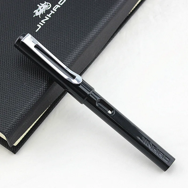 high quality JINHAO 599 luxury Black Student Fine Nib Ink Gifts Writing school Office Stationery Fountain Pens New
high quality JINHAO 599 luxury Black Student Fine Nib Ink Gifts Writing school Office Stationery Fountain Pens New