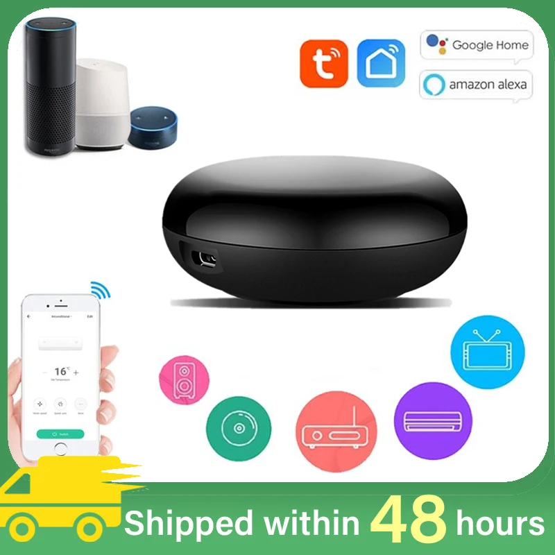 Умный беспроводной ИК пульт дистанционного управления Wi-Fi для кондиционера, телевизора, умного дома, Инфракрасный Универсальный пульт дист...
Умный беспроводной ИК пульт дистанционного управления Wi-Fi для кондиционера, телевизора, умного дома, Инфракрасный Универсальный пульт дист...