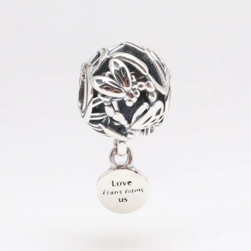 Bewill Hot Sale 100% Real S925 sterling silver Hollow dragonfly love beads Fit Original Bracelet Making Fashion DIY Jewelry
Bewill Hot Sale 100% Real S925 sterling silver Hollow dragonfly love beads Fit Original Bracelet Making Fashion DIY Jewelry