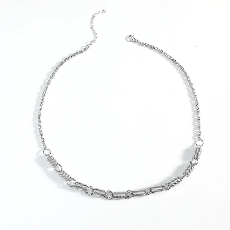 BONLAVIE New Simple Alloy Necklace Fashion Normcore Style Creative Temperament All-match Necklace