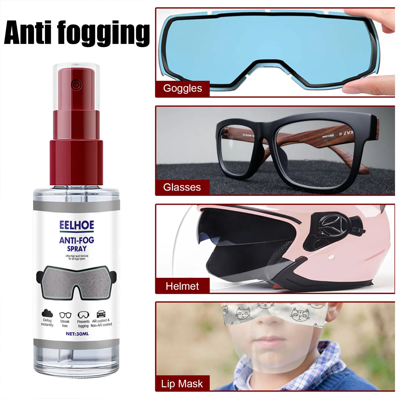 Anti Fog Mirror Spray Glasses Glass Anti-fog Effective Powerful Spray Agent For Lenses Drop Shipping Car Wash Cleaning Tools
Anti Fog Mirror Spray Glasses Glass Anti-fog Effective Powerful Spray Agent For Lenses Drop Shipping Car Wash Cleaning Tools