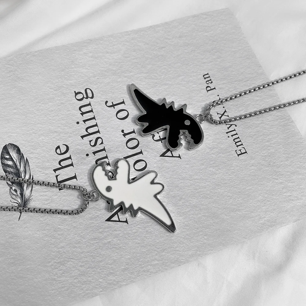 Dragon Necklace Women Dinosaur Necklace Woman Chain Pendant Jewelry Unisex Silver Color Trendy Sweet Unique Design Animal Choker
Dragon Necklace Women Dinosaur Necklace Woman Chain Pendant Jewelry Unisex Silver Color Trendy Sweet Unique Design Animal Choker