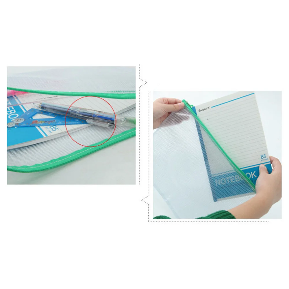 12PCS B5 Grid Pattern PVC Transparent Zipper Bag File Bag (Red Yellow Blue Green)
12PCS B5 Grid Pattern PVC Transparent Zipper Bag File Bag (Red Yellow Blue Green)