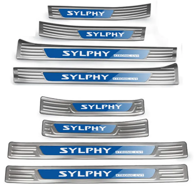 for Nissan Sylphy 14th generation 2020-2021 stainless steel car Scuff Plate/Door Sill Rear bumper Protector Sill car styling
for Nissan Sylphy 14th generation 2020-2021 stainless steel car Scuff Plate/Door Sill Rear bumper Protector Sill car styling
