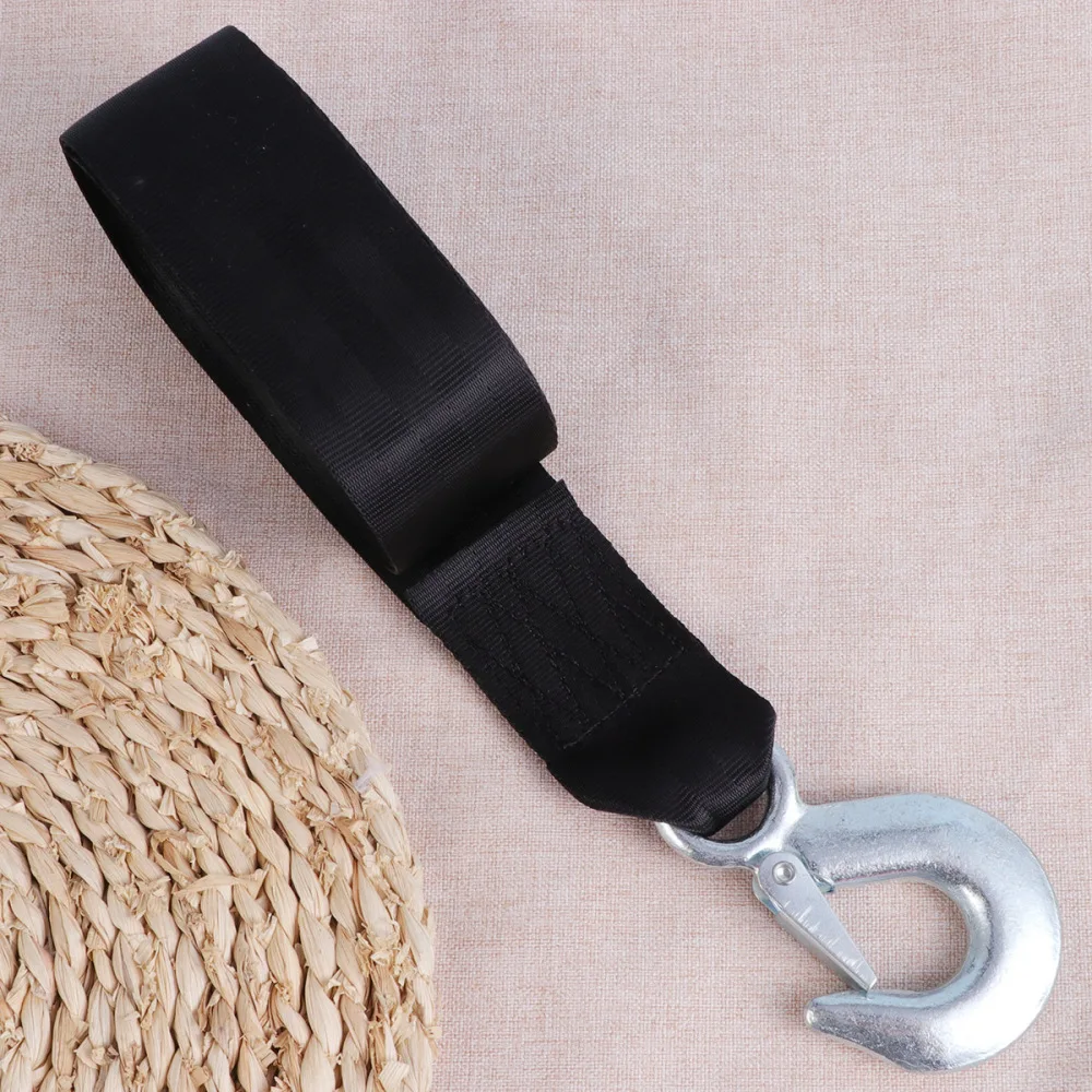 1 Set 6m 2 Ton Car Trailer Rope Practical Durable Outdoor Emergency Kit Nylon Tow Rope Winch Strap Car Trailer with Snap Hook Bl
1 Set 6m 2 Ton Car Trailer Rope Practical Durable Outdoor Emergency Kit Nylon Tow Rope Winch Strap Car Trailer with Snap Hook Bl