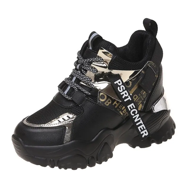 2021 Spring High Platform Sneakers For Women Fashion Vulcanized Shoes Chunky Casual Shoes Woman Walking Trainers Sport Dad Shoes
2021 Spring High Platform Sneakers For Women Fashion Vulcanized Shoes Chunky Casual Shoes Woman Walking Trainers Sport Dad Shoes