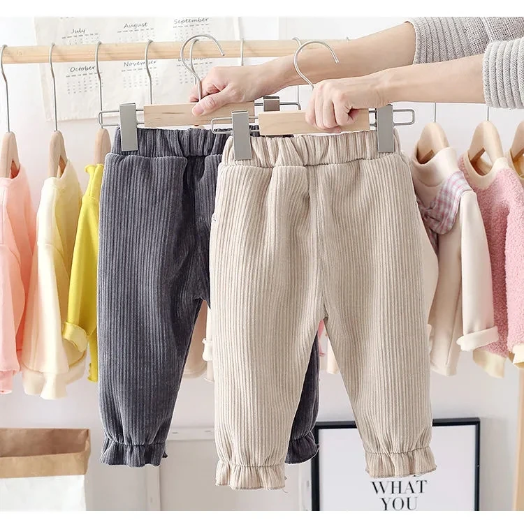 2020 New Spring Autumn/winter Girls Kids Boys Pants Comfortable Cute Baby Velvet Warm Long Pant Clothes Children Clothing
2020 New Spring Autumn/winter Girls Kids Boys Pants Comfortable Cute Baby Velvet Warm Long Pant Clothes Children Clothing
