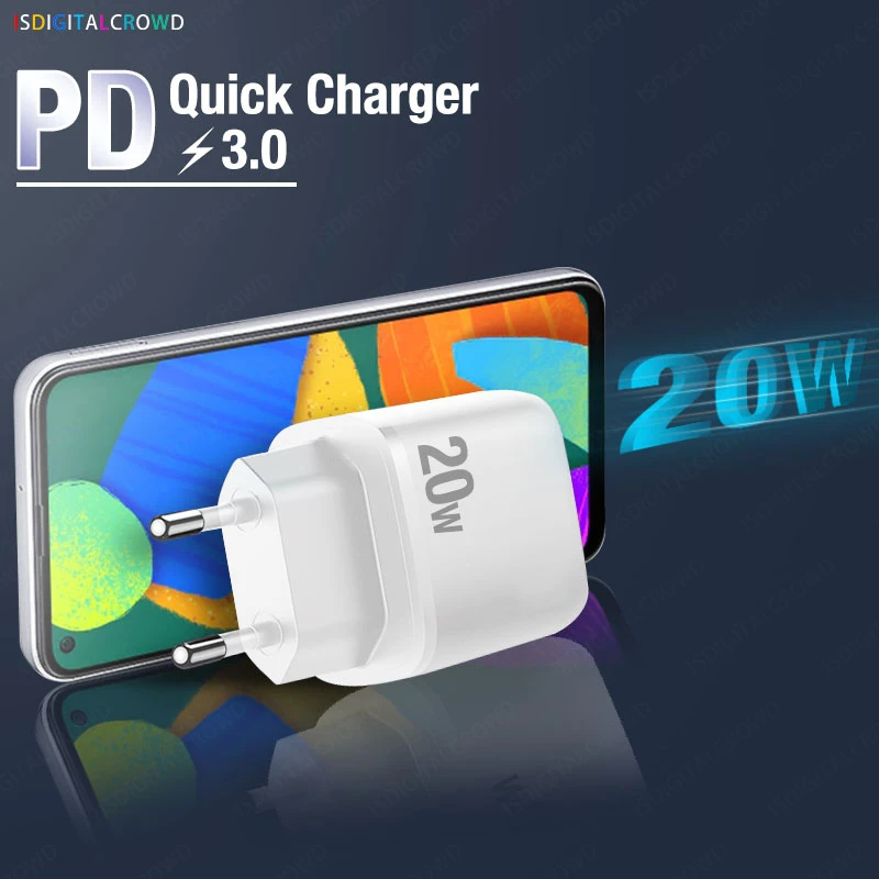 20 Вт PD Usb C зарядное устройство для Iphone 12 Pro Max 11 5s 8 Plus на Airpods кабель Type C для зарядки Qc 3,0 для Xiaomi Redmi Huawei Samsung
20 Вт PD Usb C зарядное устройство для Iphone 12 Pro Max 11 5s 8 Plus на Airpods кабель Type C для зарядки Qc 3,0 для Xiaomi Redmi Huawei Samsung