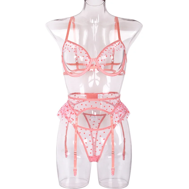 Women Sexy Lingerie Set Teddy Strap Erotic Lace Babydoll with Garter Belts Erotic Temptation Thong See Through Underwear Bra Set
Women Sexy Lingerie Set Teddy Strap Erotic Lace Babydoll with Garter Belts Erotic Temptation Thong See Through Underwear Bra Set