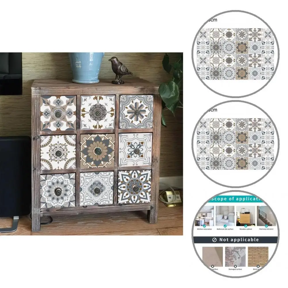 Special Mosaic Sticker Splicing Bright-Colored Easy to Clean Backsplash Sticker Floor Stickers Tile Stickers 1 Set
Special Mosaic Sticker Splicing Bright-Colored Easy to Clean Backsplash Sticker Floor Stickers Tile Stickers 1 Set